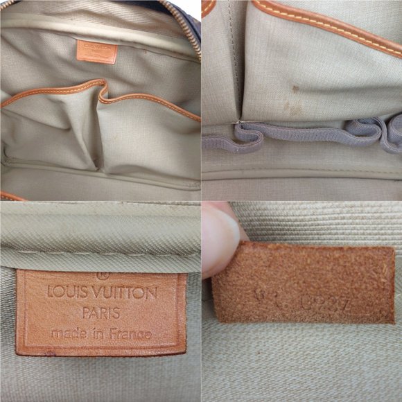 SOLD Louis Vuitton Deauville Brown Monogram Canvas Bag - Picture 15 of 16